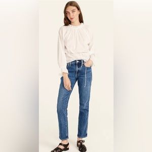 J.Crew 9” Vintage Slim Straight Jeans in Catskill Wash (29)